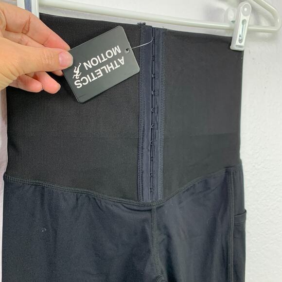 Athletics Motion Black Girdle Activewear Leggings Size Small NWT - Picture 6 of 8